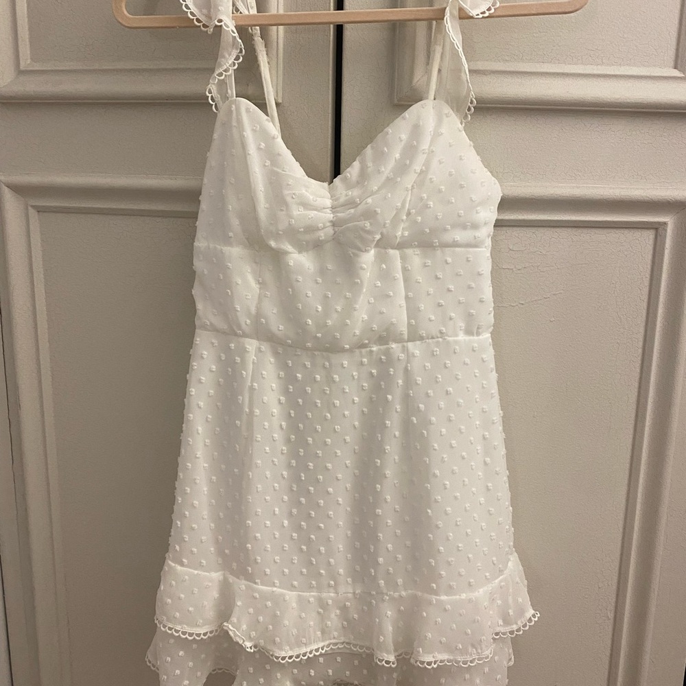 lucy in the sky white dress